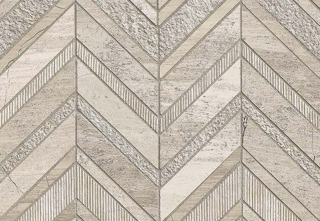 MSI White Quarry Chevron Pattern Tile — MSI Surfaces