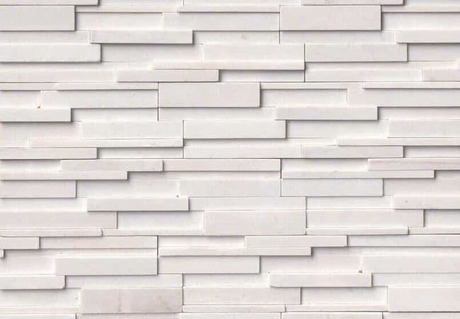 MSI 3D Honed Stacked Stone Ledgerstone Arctic White, MSI Surfaces
