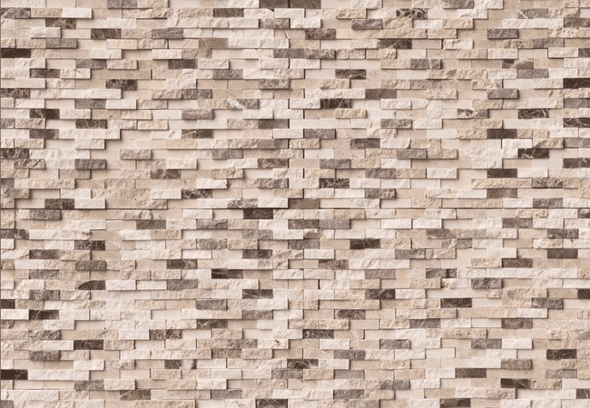 MSI Splitface Pattern Mosaic Emperador Blend — MSI Surfaces