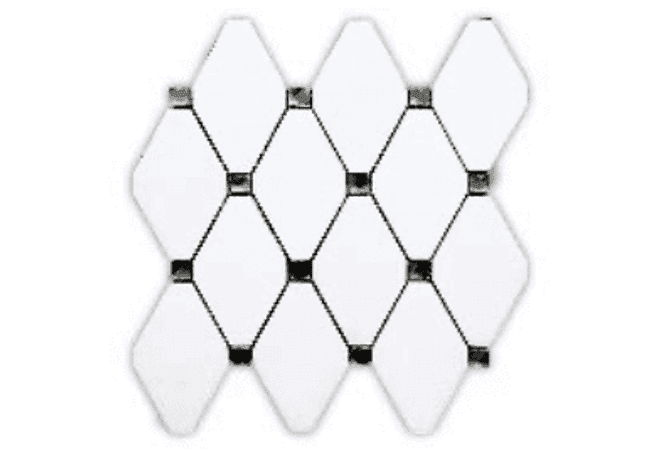 Mango Tile Bianco Diamond MG958, Mango Tile and Mosaics