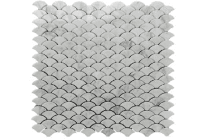Mango Tile Carrara Shell MG5911, Mango Tile and Mosaics