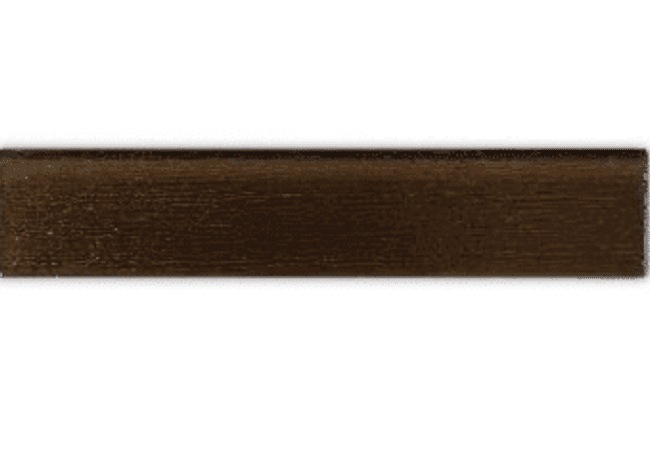 Mango Tile Dark Brown 3x12 Wavy Glass R2022, Mango Tile and Mosaics