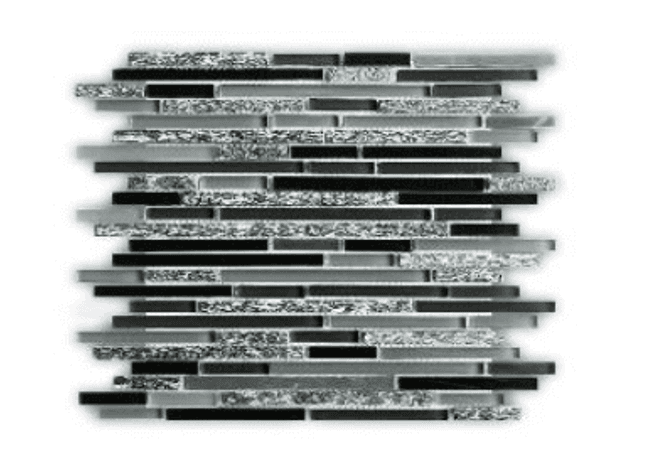 Mango Tile Denver Charcoal Strips MG813, Mango Tile and Mosaics