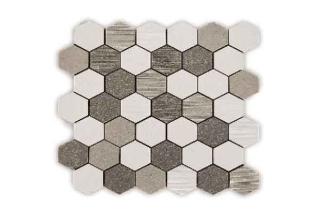Mango Tile Elora Hex Mix St4848123, Mango Tile and Mosaics