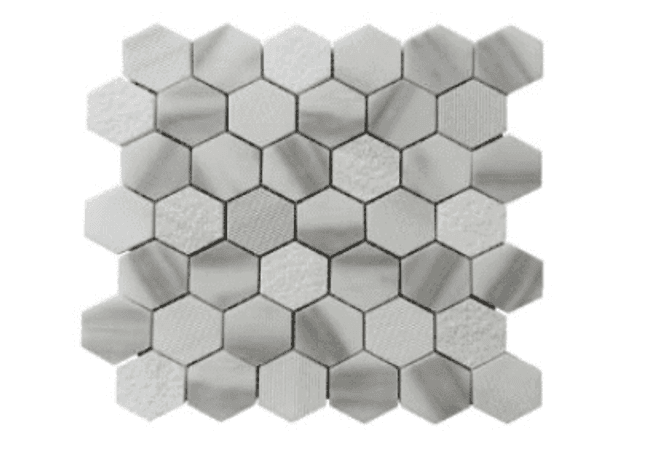 Mango Tile Equator 2 Hexagon MG625, Mango Tile and Mosaics