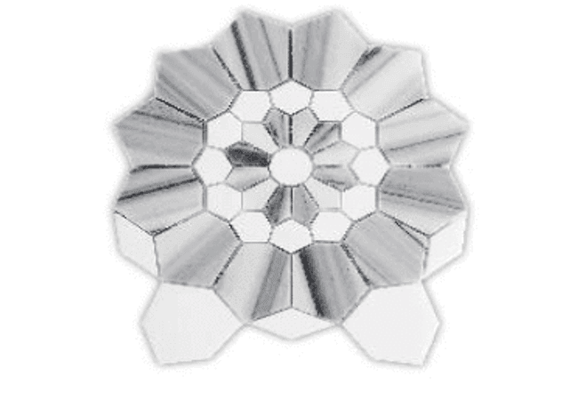 Mango Tile Firework Thassos MG931, Mango Tile and Mosaics