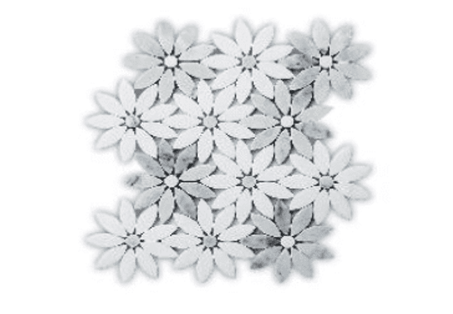Mango Tile Lily Fashion Grey MG681, Mango Tile and Mosaics