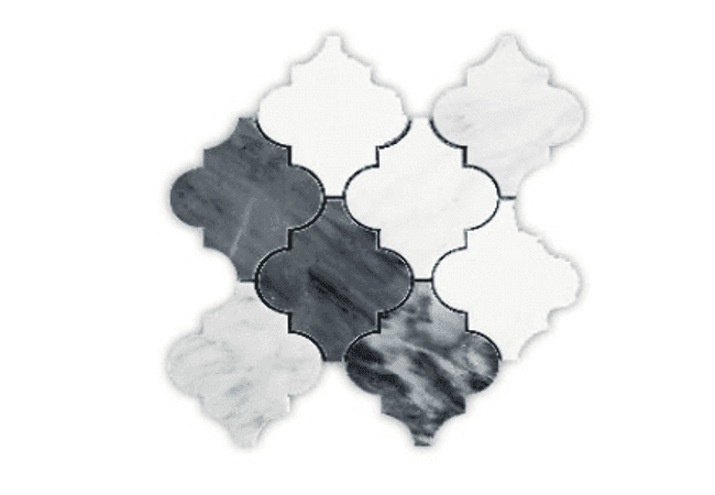 Mango Tile Mixed Oriental Marble Lantern Ymt001, Mango Tile and Mosaics