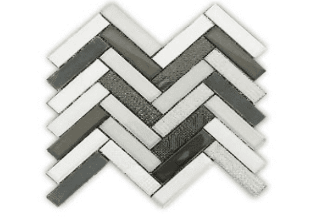 Mango Tile Oakville Night Herringbone MG883, Mango Tile and Mosaics