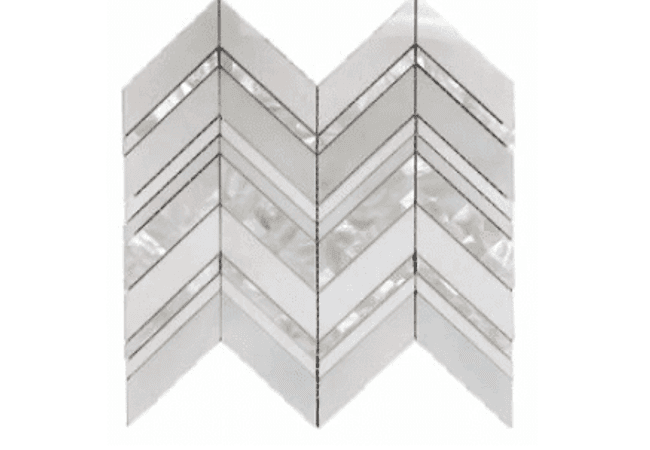 Mango Tile White Mother of Pearl MG665, Mango Tile and Mosaics