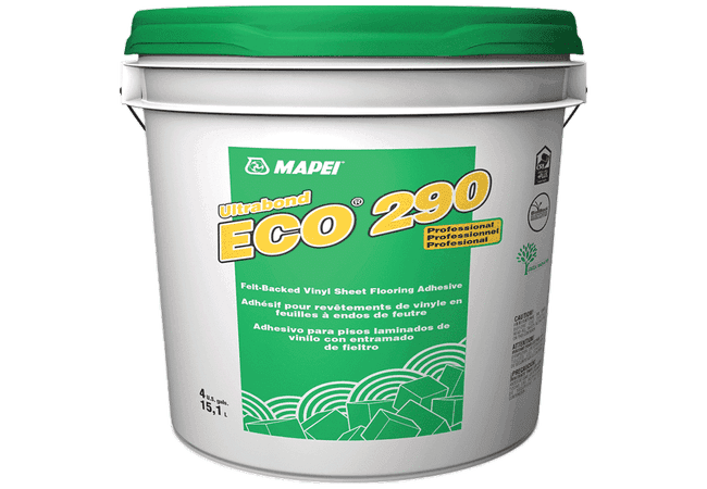 Mapei Ultrabond ECO 290 Professional Felt Backed Vinyl Sheet Flooring Adhesive 15 L, Mapei