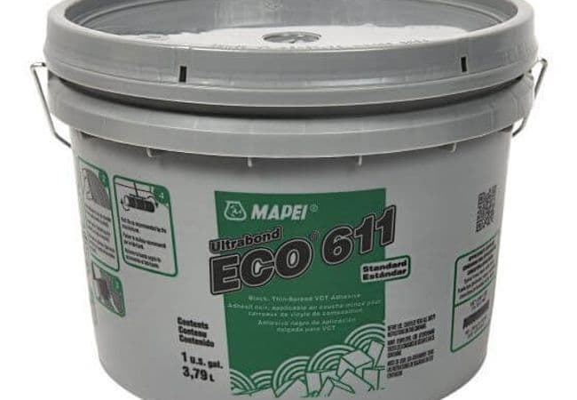 Mapei Ultrabond ECO 611 Standard Black Thin-Spread VCT Adhesive 3.7 L, Mapei
