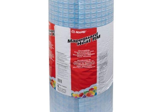 Mapei Infloor Heating Membranes flooring sample