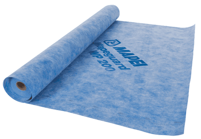 Mapei Mapeguard Wp 200 Waterproofing And Uncoupling Membrane 39.37"x98.42' 322 sq. ft., Mapei