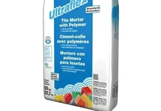 Mapei Ultraflex 1 White Mortar Polymer Modified 50lbs
