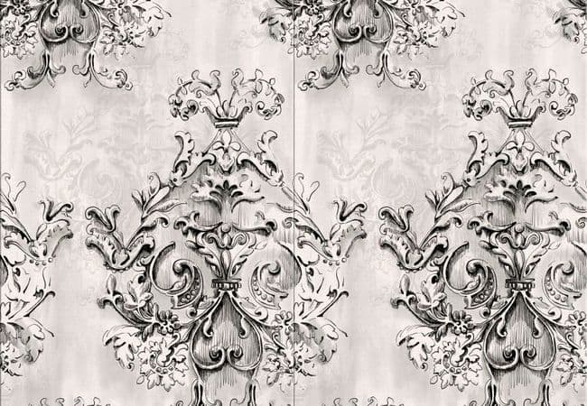 Midgley West Canvas Arabesque Cotton Tile 24"x48" - Natural