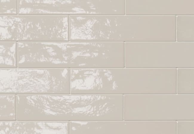Midgley West Elements Design Silver Tile 3"x12" Brick - Glossy — Midgley West