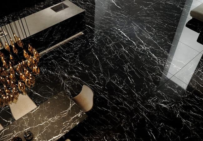 Midgley West Marquina flooring collection sample