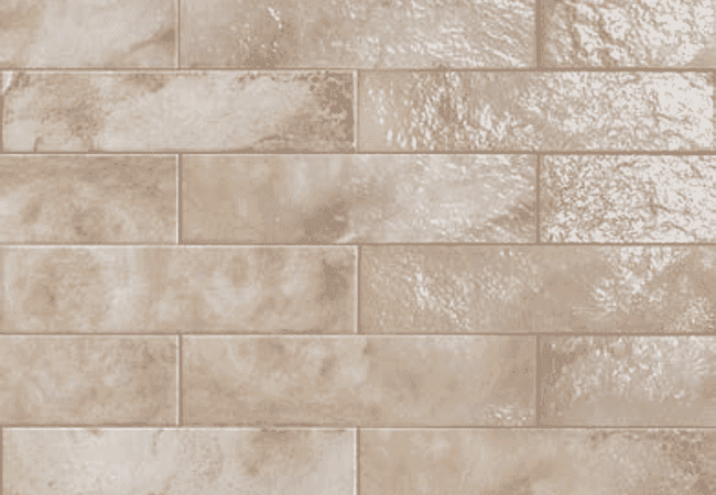 Midgley West Murano Sabbia Esagona Laguna Mix Tile 9.5"x11" Hex - Glossy, Midgley West
