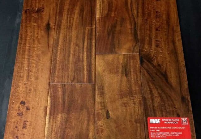NAF Floors Solid Hardwood flooring sample