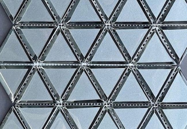 Neshada Tile Diamante Grigio Glass Mosaic DGMT1254, Neshada Tile & Stone