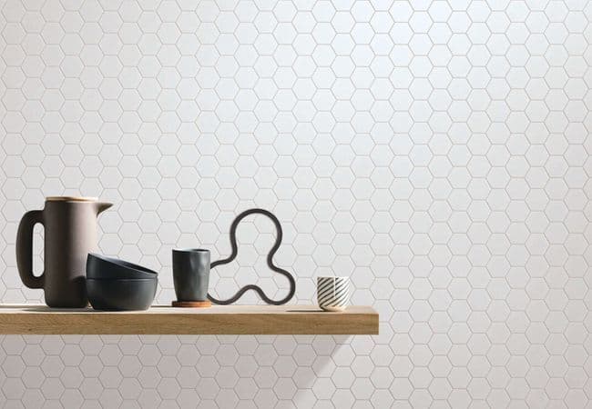Neshada Tile Thassos 2" Hexagon Polished Marble Mosaic, Neshada Tile & Stone