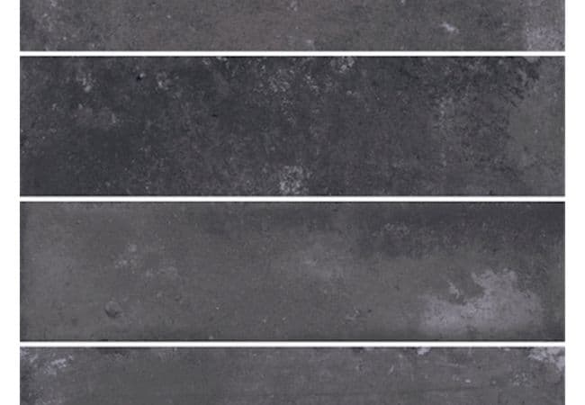 Neshada Tile Brickx Dark Matte 2.5" X 11" Porcelain, Neshada Tile & Stone