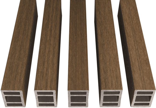 NewTechWood UH17 Screen and Partition Beams Narrow Brazilian Ipe, Newtechwood