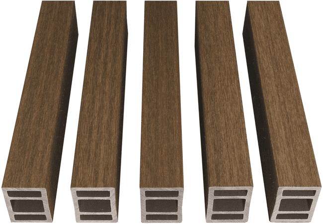 NewTechWood UH25 Screen and Partition Beams Medium Brazilian Ipe, Newtechwood