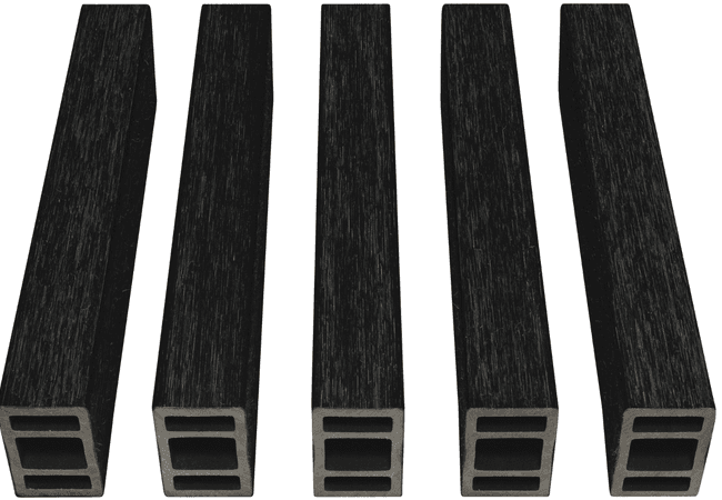 NewTechWood UH25 Screen and Partition Beams Medium Charcoal, Newtechwood