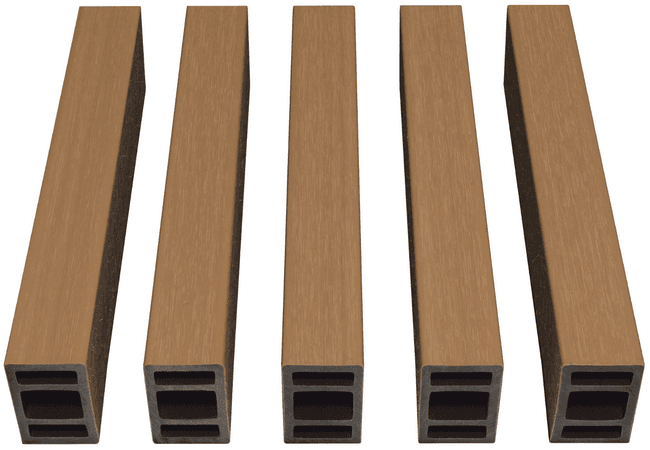 NewTechWood UH25 Screen and Partition Beams Medium Red Cedar