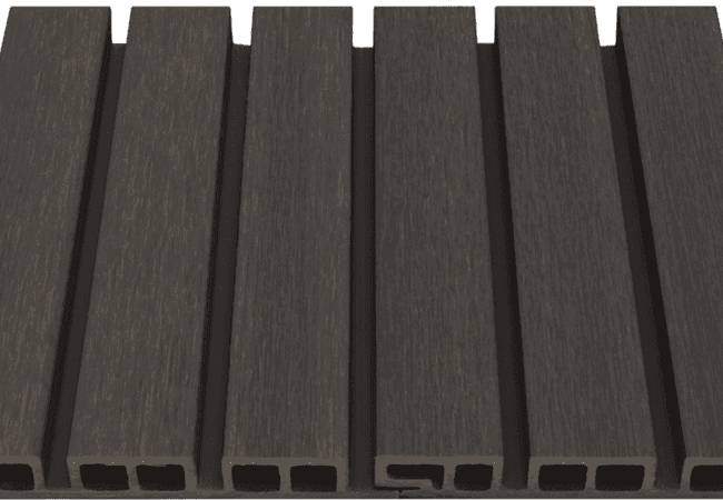 NewTechWood UH58 Belgian Siding Charcoal, Newtechwood