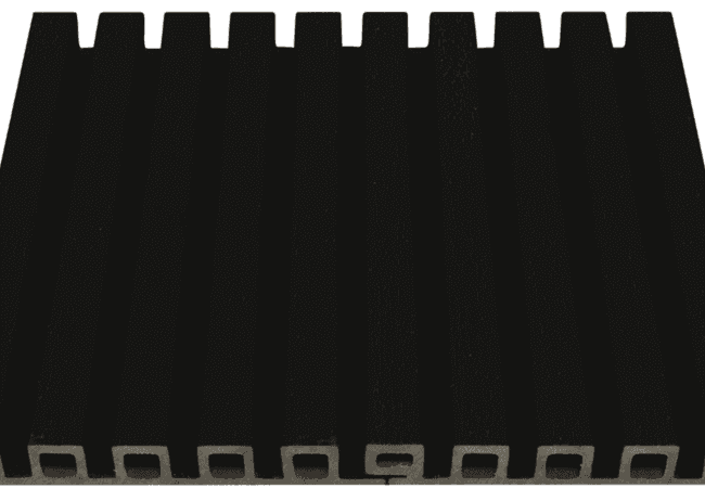 NewTechWood UH61 Norwegian Siding Ebony