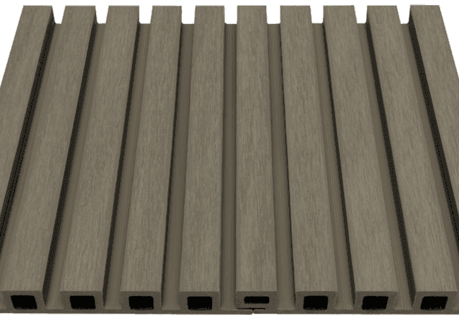NewTechWood UH61 Norwegian Siding Roman Antique, Newtechwood