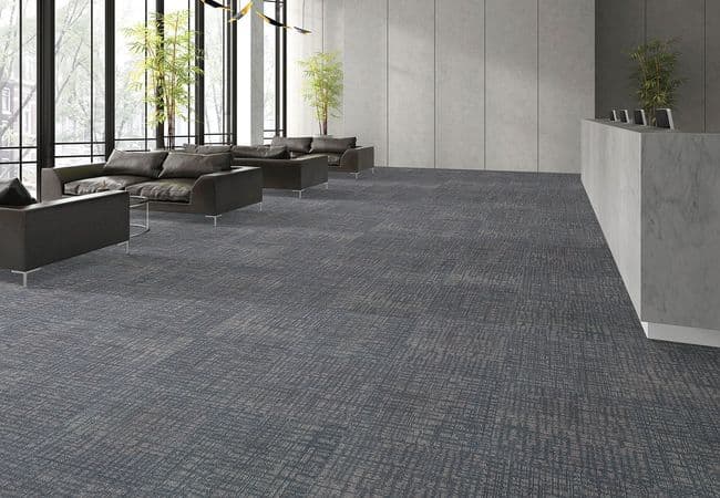 Next Floor Invincible Carpet Tiles Steel Blue, Next Floor