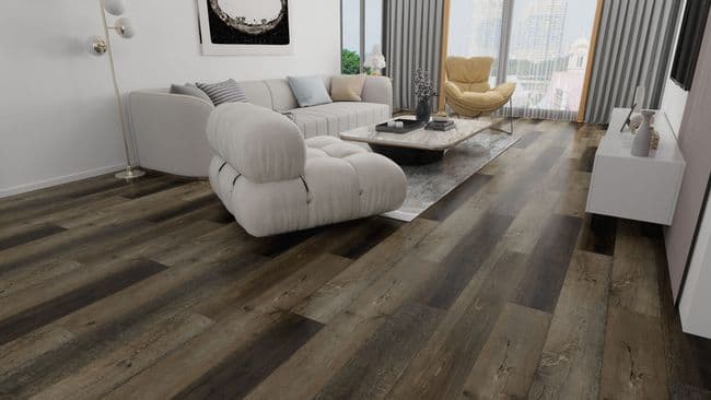 Taiga Building NinjaXtra Vinyl flooring collection sample