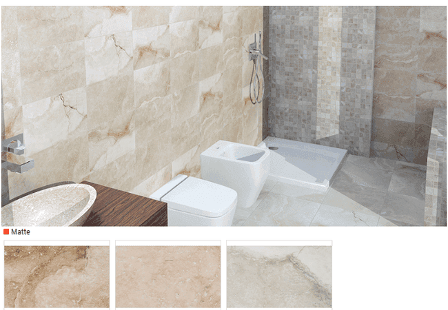 Olympia Augusta Matte Ceramic Wall Tiles Color: Beige, Bone, Grey, Olympia Tile