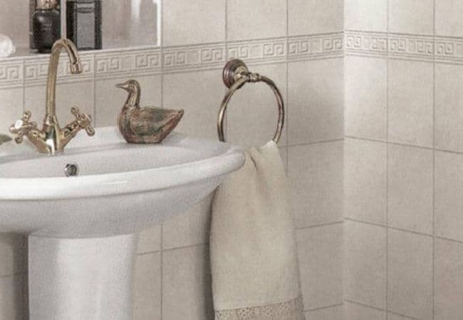 Olympia Corte Milia Matte Ceramic Wall Tiles Colors: Biscuit, Casablanca, Silver Size: 8 X 10
