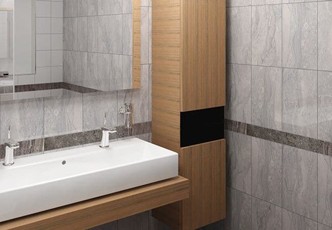 Olympia Venus Gloss Ceramic Wall Tiles Color: Ivory, Grey, Beige, Brown, Anthracite Black Size: 10 X 16 8 X 10, Olympia Tile
