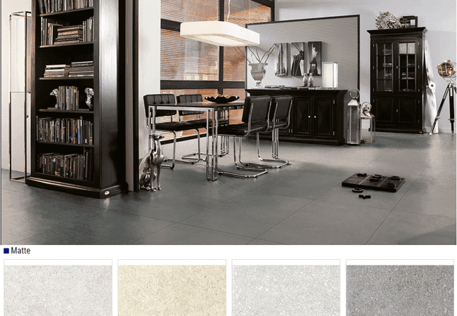 Olympia Architectura Matte Porcelain Tiles Color: Avorio Ivory, Beige, Grigio Grey, Grafito Dark Grey Size: 12x24, Olympia Tile