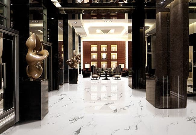 Olympia Carrara X Matte and Polished Porcelain Tile Color: White Size: 24x48, 24x24, 12x24, Olympia Tile