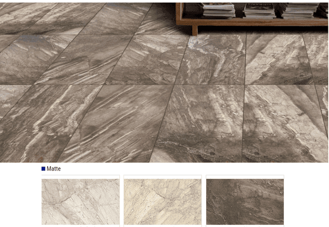 Olympia Copper Matte Glazed Porcelain Tiles Color: Beyes White, Bej Beige, Vizon Brown Size: 12x24, Olympia Tile