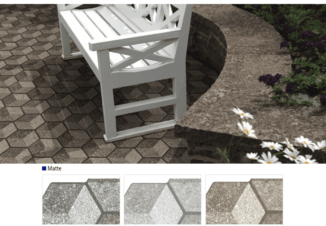 Olympia Cube Matte Glazed Porcelain Tiles Color Anthracite, Grey, Noce Size 18x18, Olympia Tile