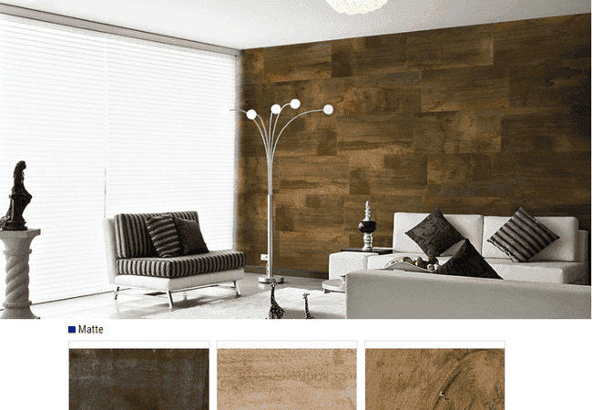 Olympia Edgewood Glazed Porcelain Tiles Color: Anthracite, Beige, Noce Size: 18x36 12x24 13x13, Olympia Tile
