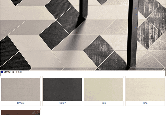 Olympia Kanvas Matte Porcelain Tiles Color: Cenere, Grafite, Luta, Lino, Marsala Size: 30x30 24x24, Olympia Tile