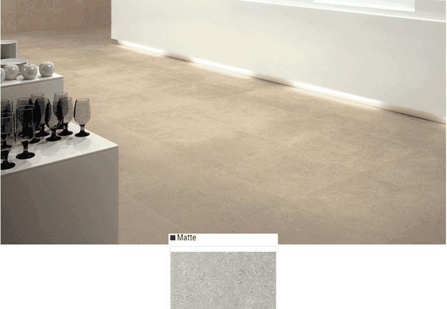 Olympia Lab 21 Matte Porcelain Tiles Color: Fog Size 12x24, Olympia Tile