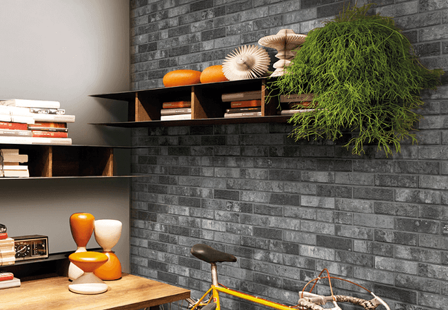 Olympia London Brick Matte Glazed Porcelain Tiles Colors: White, Fog, Beige, Brown, Sunset Rust, Grey, Charcoal, Black Size: 2.3x10, Olympia Tile