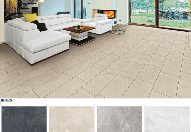 Olympia Loop Matte Porcelain Tiles Color: Anthracite, Beige, Grey, White Size: 12x24, Olympia Tile