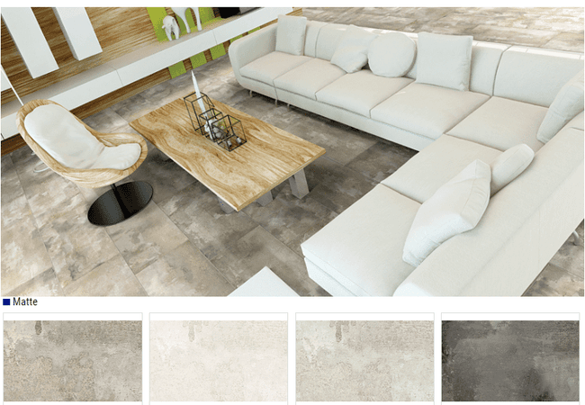 Olympia Milieu Matte Glazed Porcelain Tiles Color Dew, Fog, Mist, Smoke Size 18x36 12x24 13x13, Olympia Tile