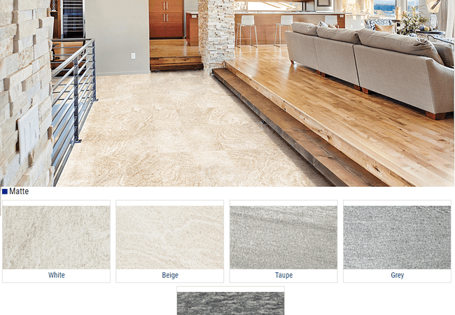 Olympia Minerali Matte Porcelain Tiles Color: White, Beige, Taupe, Grey, Black Size 12x24, Olympia Tile